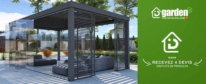 pergola aluminium bioclimatique